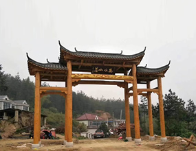 古建門(mén)樓牌坊