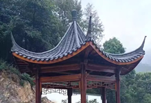 防腐木涼亭定做多少錢，仿古涼亭制作廠家